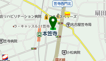 ファミリーマート 笠寺西門店の地図画像