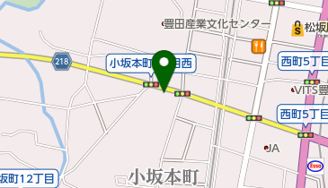 ファミリーマート 豊田小坂本町店の地図画像