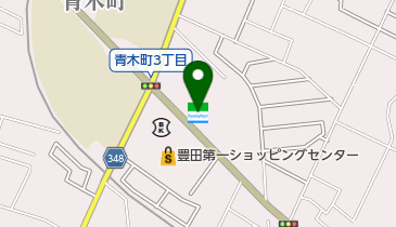 ファミリーマート 豊田青木町店の地図画像