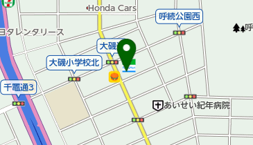 ファミリーマート 名古屋大磯通店の地図画像