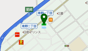 ファミリーマート 南野二丁目店の地図画像