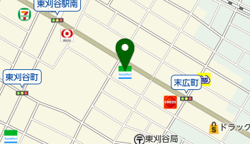 ファミリーマート 刈谷東店の地図画像