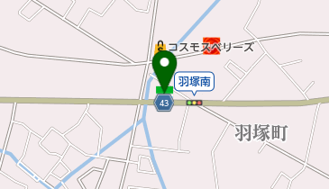 ファミリーマート 西尾羽塚店の地図画像