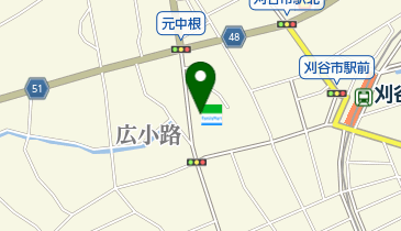 ファミリーマート 刈谷広小路四丁目店の地図画像