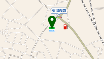 ファミリーマート 東浦森岡南店の地図画像