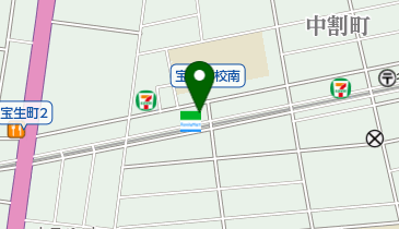 ファミリーマート 中割一丁目店の地図画像