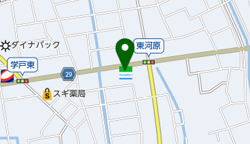 ファミリーマート 蟹江学戸店の地図画像