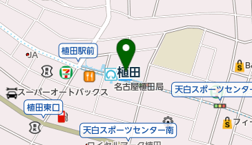 ファミリーマート 植田駅前店の地図画像