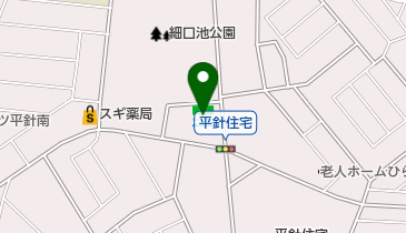 ファミリーマート 平針住宅店の地図画像