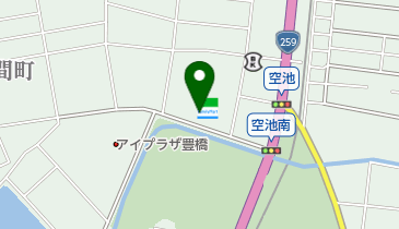 ファミリーマート 豊橋南栄空池店の地図画像