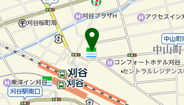 ファミリーマート 刈谷駅北口店の地図画像