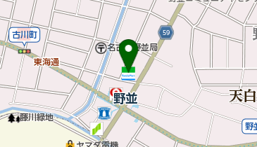 ファミリーマート 天白野並二丁目店の地図画像