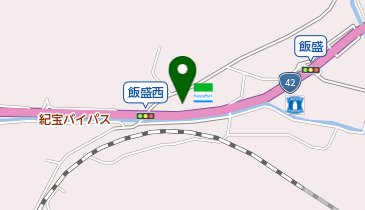 ファミリーマート 紀宝バイパス店の地図画像