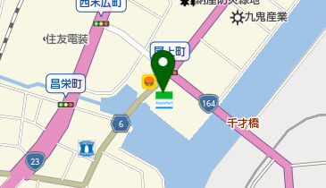 ファミリーマート 四日市尾上町店の地図画像