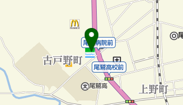 ファミリーマート おわせ総合病院前店の地図画像