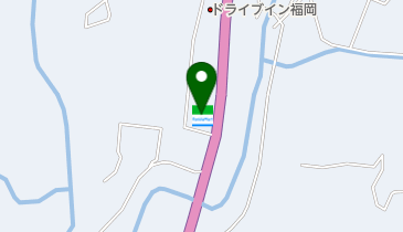 ファミリーマート 北恵那福岡店の地図画像