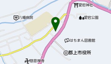 ファミリーマート 郡上愛宕店の地図画像