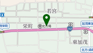 ファミリーマート 北方加茂店の地図画像