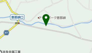 ファミリーマート 恵那峡店の地図画像