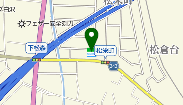 ファミリーマート 美濃松栄町店の地図画像