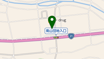ファミリーマート 御嵩中坪店の地図画像
