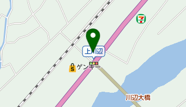 ファミリーマート 加茂上川辺店の地図画像