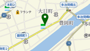 ファミリーマート 多治見豊岡町店の地図画像