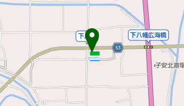 ファミリーマート 池田下八幡店の地図画像