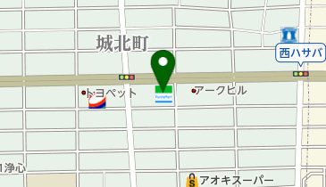 ファミリーマート 上名古屋四丁目店の地図画像