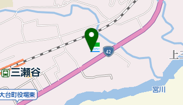 ファミリーマート 大台三瀬谷店の地図画像