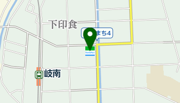 ファミリーマート 岐南町下印食店の地図画像
