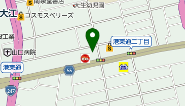 ファミリーマート 名南港東通店の地図画像