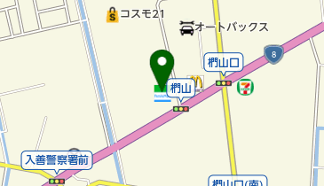 ファミリーマート 入善くぬぎ山店の地図画像