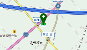 ファミリーマート 砺波苗加店の地図画像