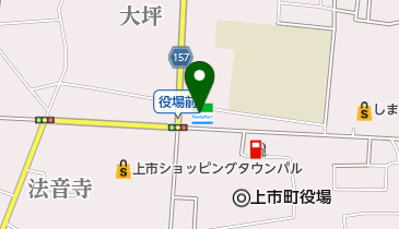 ファミリーマート 上市中央店の地図画像