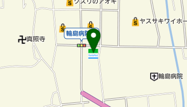 ファミリーマート 輪島宅田店の地図画像