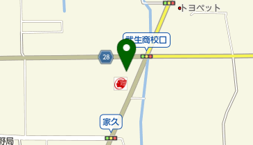 ファミリーマート 武生家久店の地図画像