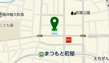 ファミリーマート 福井町屋二丁目店の地図画像