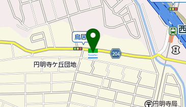 ファミリーマート 大山崎町円明寺店の地図画像