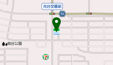 ファミリーマート 精華光台店の地図画像