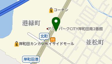 ファミリーマート 岸和田並松店の地図画像
