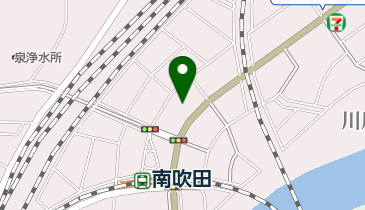 ファミリーマート 南吹田一丁目店の地図画像