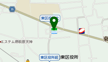 ファミリーマート 堺日置荘原寺店の地図画像
