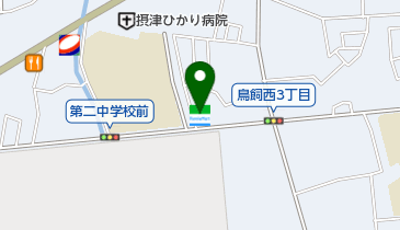 ファミリーマート 摂津鳥飼店の地図画像