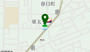 ファミリーマート 東太子一丁目店の地図画像