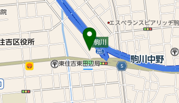 ファミリーマート 駒川三丁目店の地図画像