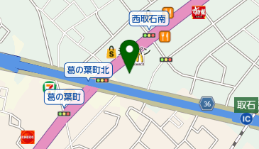 ファミリーマート 葛の葉町北店の地図画像