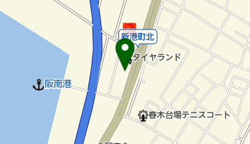 ファミリーマート 岸和田新港町店の地図画像