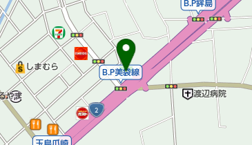 ファミリーマート 玉島爪崎店の地図画像