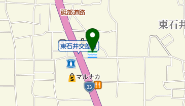 ファミリーマート 松山東石井店の地図画像